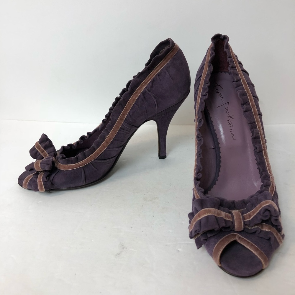 Terre peck shoes heels women size 38.5 US 7.5